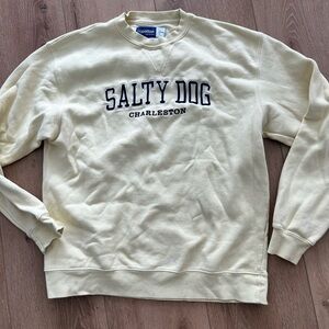 Salty dog Charleston size L crewneck light yellow